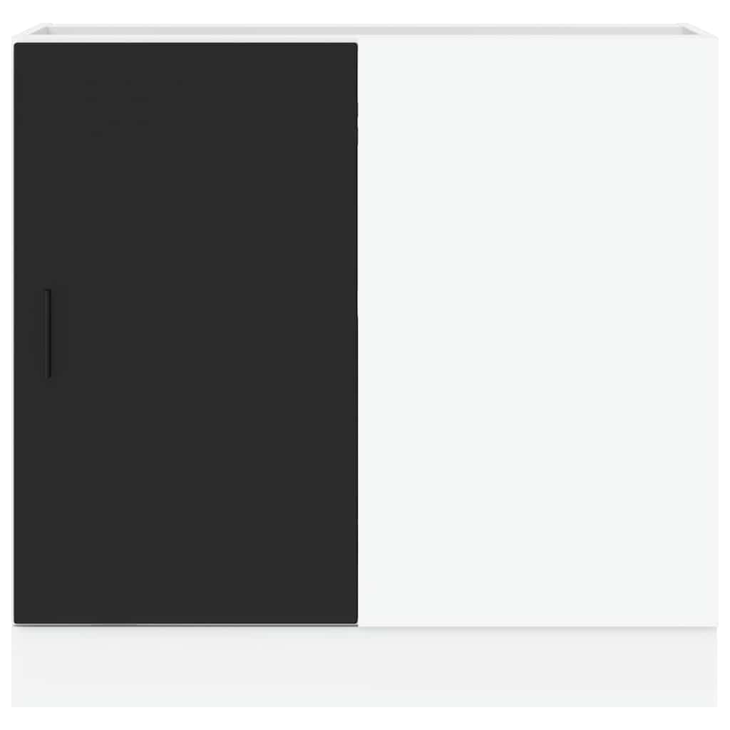 Köksinredning Underskåp med diskbänk “Lyon” svart