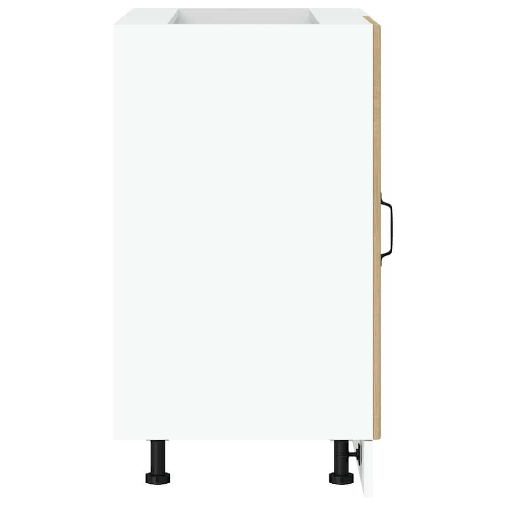 Köksinredning Underskåp med diskbänk “Lyon” sonoma-ek