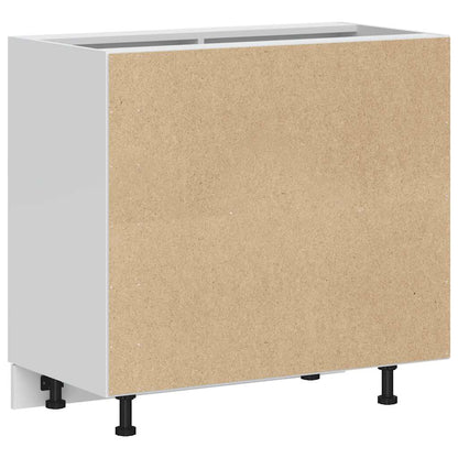 Köksinredning Underskåp med diskbänk “Lyon” sonoma-ek