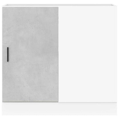 Köksinredning Underskåp med diskbänk “Lyon” Betonggrå