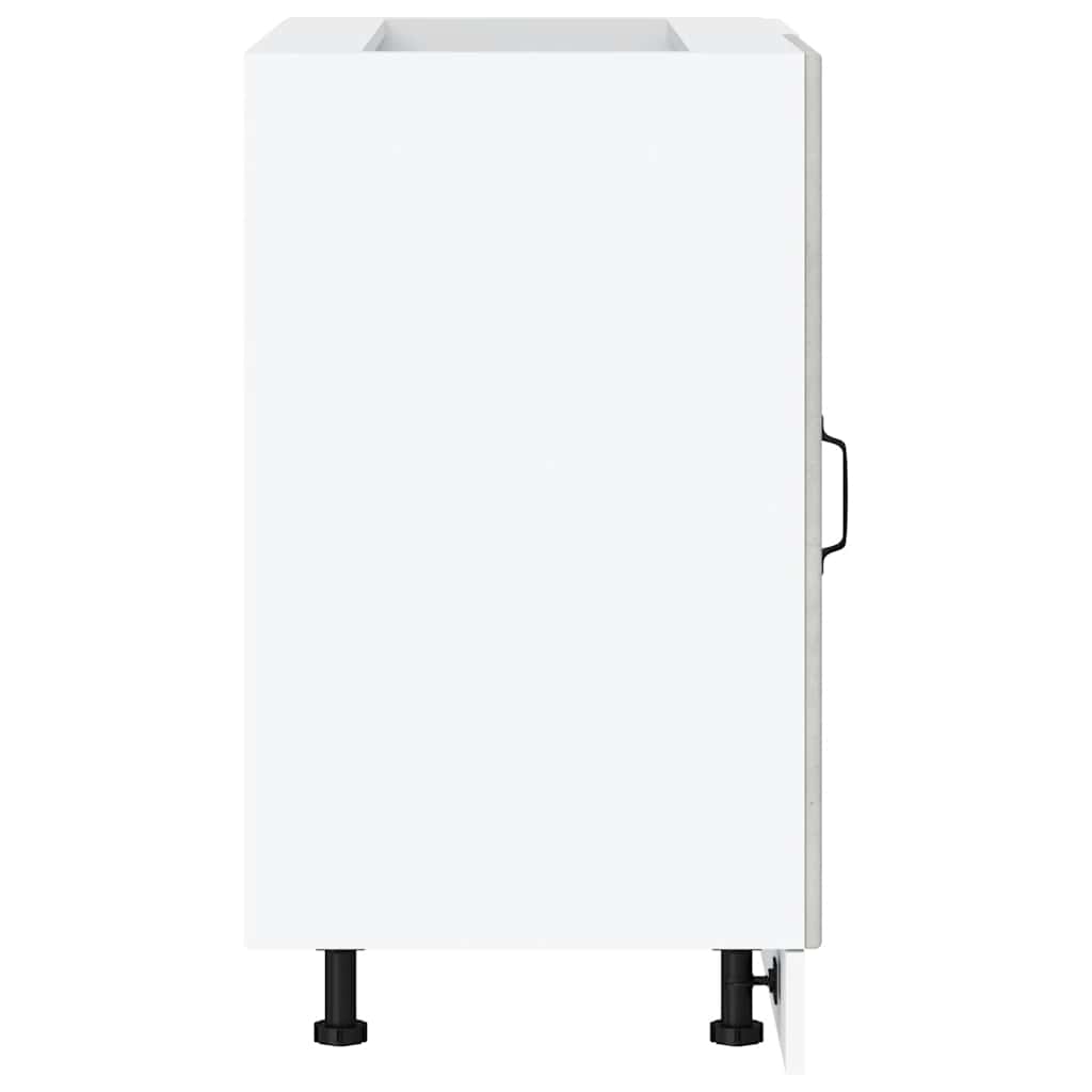 Köksinredning Underskåp med diskbänk “Lyon” Betonggrå