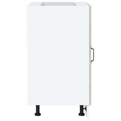 Köksinredning Underskåp med diskbänk “Lyon” Betonggrå