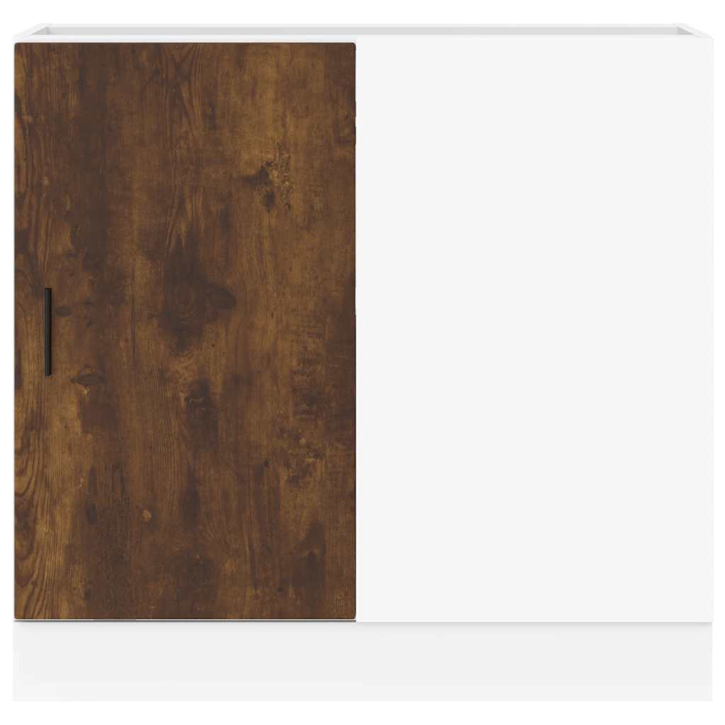 Köksinredning Underskåp med diskbänk “Lyon” Rökfärgad ek