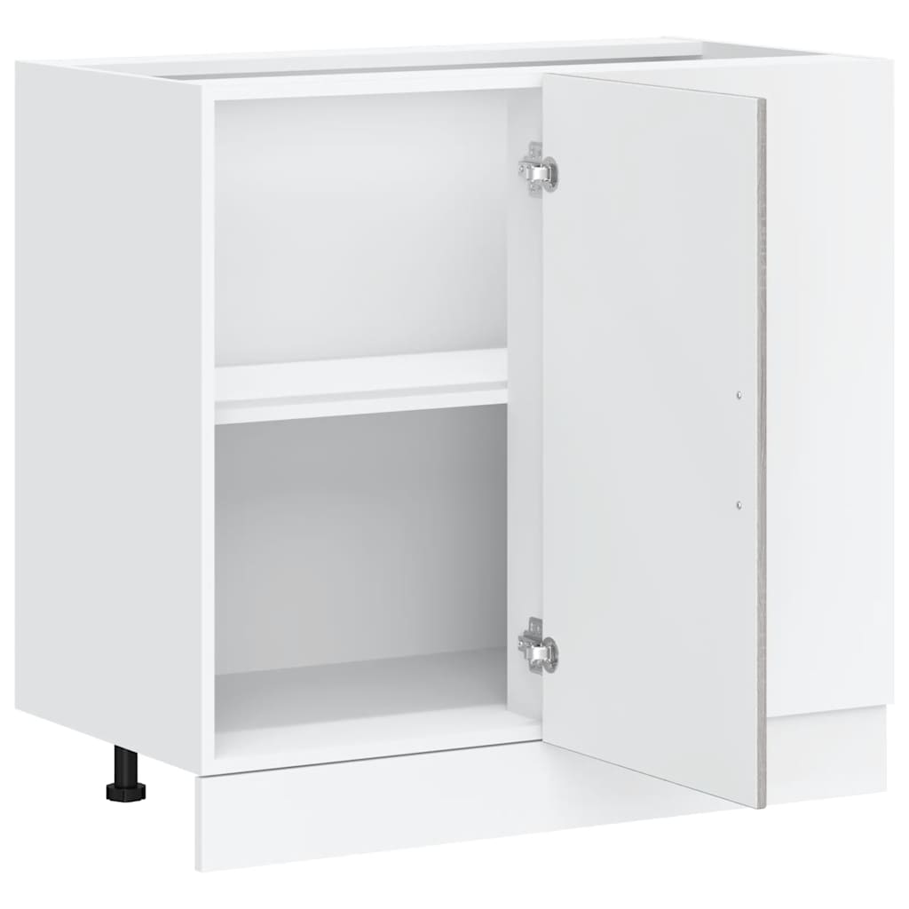 Köksinredning Underskåp med diskbänk “Lyon” Sonoma Grå