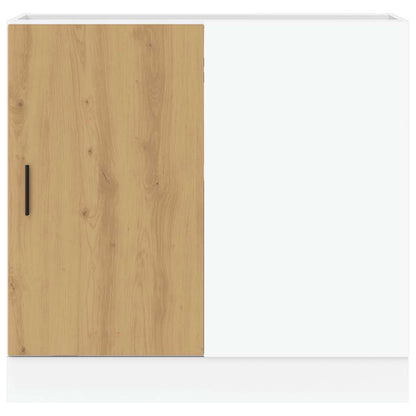 Köksinredning Underskåp med diskbänk “Lyon” Artisan ek