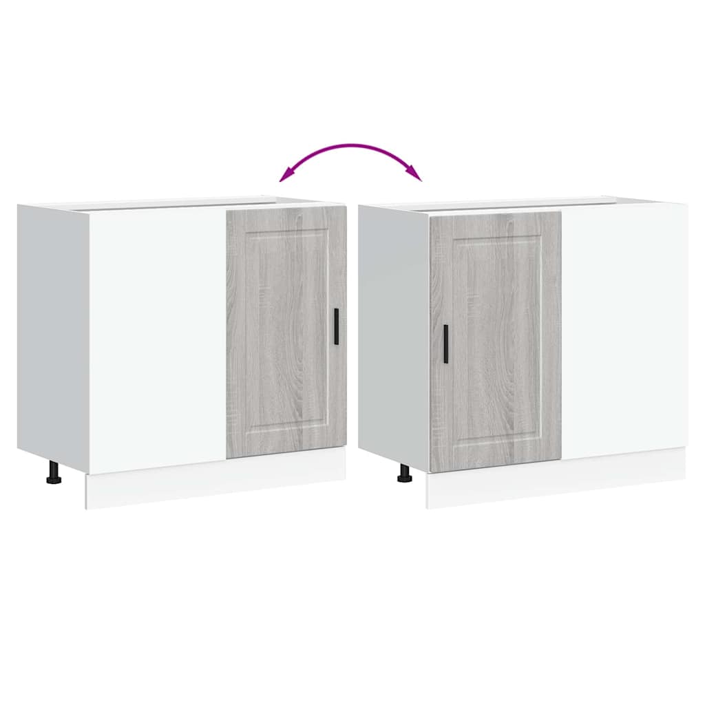 Köksinredning Underskåp Porto Sonoma Grå