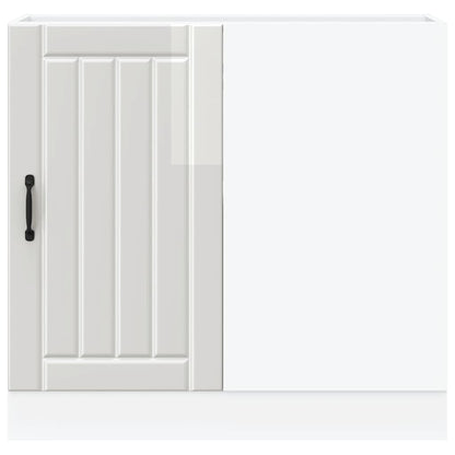 Köksinredning Underskåp Lucca Högglans Vit