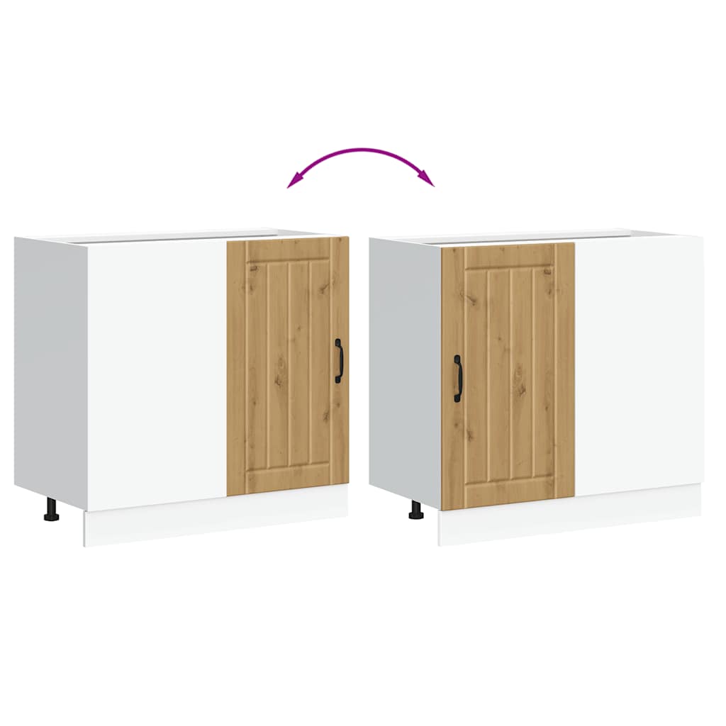 Köksinredning Underskåp Lucca Artisan ek