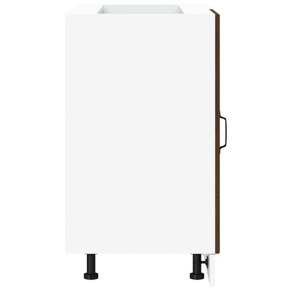 Köksinredning Underskåp Kalmar Brun ek