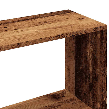 Bokhylla Åldrat Trä 97,5x29,5x100 cm