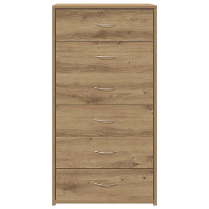 Byrå Artisan Ek 6 lådor 50x34x96 cm
