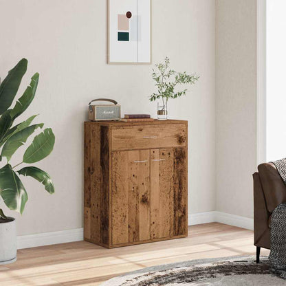 Skänk Åldrat Trä 60x30x75 cm