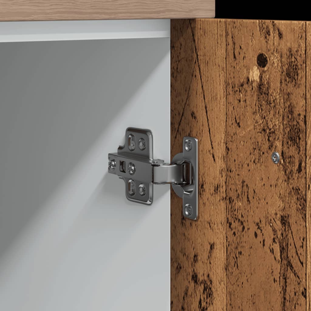 Köksinredning Underskåp Bänkskåp “Lyon” Åldrat Trä 60x46x81,5 cm