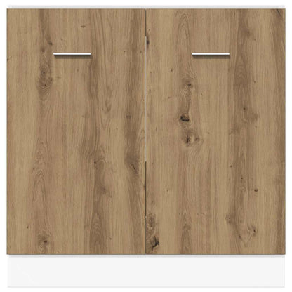 Köksinredning Underskåp Bänkskåp för diskho “Lyon” Artisan Ek 80x46x81,5 cm