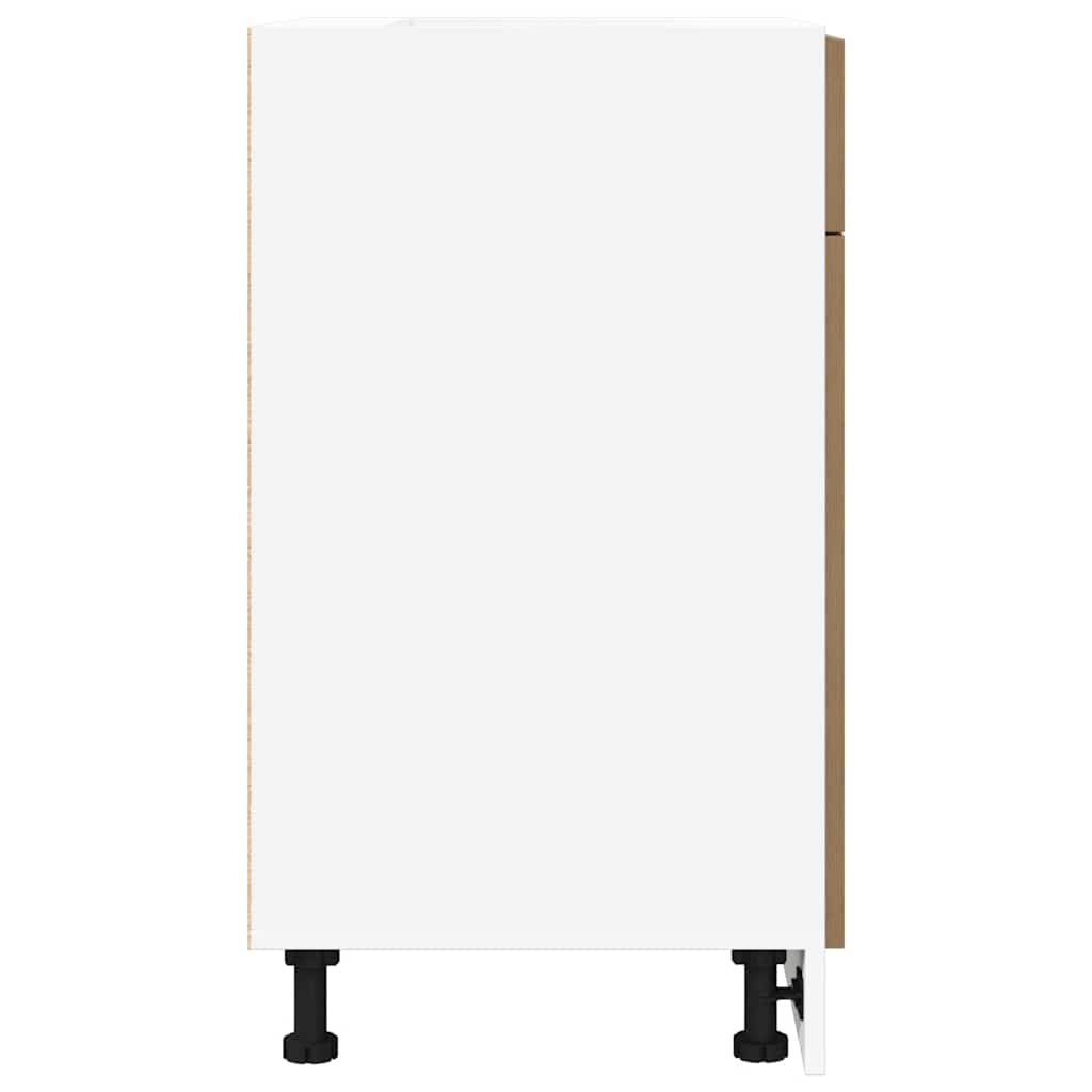 Köksinredning Underskåp Bänkskåp med låda “Lyon” Artisan Ek 50x46x81,5 cm