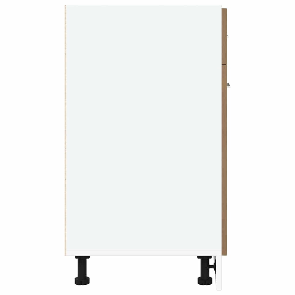 Köksinredning Underskåp Bänkskåp med låda “Lyon” Artisan Ek 60x46x81,5 cm