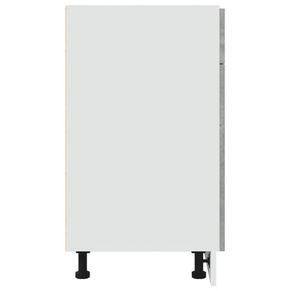 Köksinredning Underskåp Bänkskåp med låda “Lyon” Betonggrå 80x46x81,5 cm