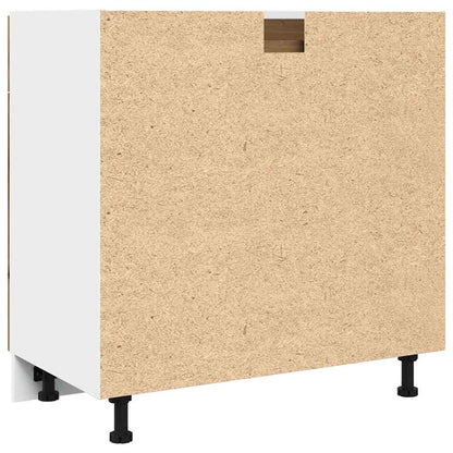 Köksinredning Underskåp Bänkskåp med låda “Lyon” Artisan Ek 80x46x81,5 cm