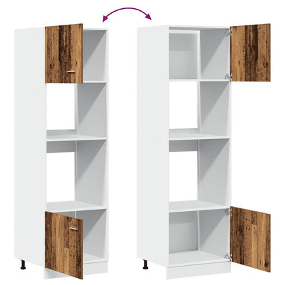 Köksinredning Köksskåp Ugnskåp för mikrovågsugn “Lyon” 60x57x207 cm