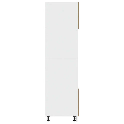 Köksinredning Köksskåp Ugnskåp Mikrovågsskåp “Lyon” Ek 60x57x207 cm