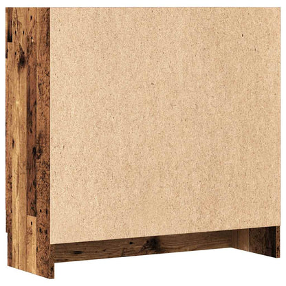 Bokhylla Åldrat Trä 82,5x30,5x80 cm