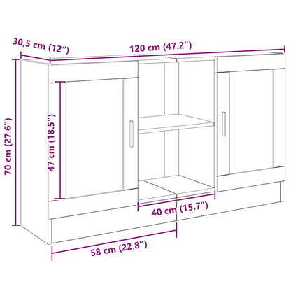 Skänk Artisan Ek 120x30,5x70 cm
