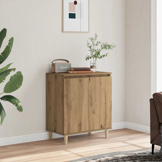 Byrå ek 60x35x70 cm konstruerat trä