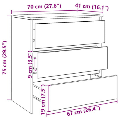 Skänk Artisan Ek 70x41x75 cm