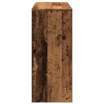 Skänk Åldrat Trä 102x33x75 cm