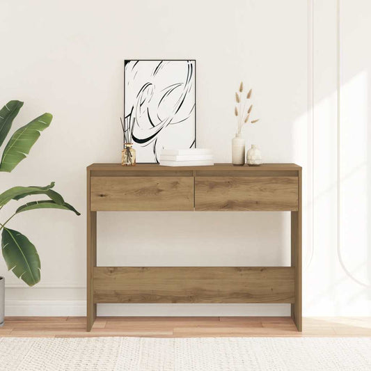 Avlastningsbord Konsollbord Artisan Ek 100x35x76,5 cm