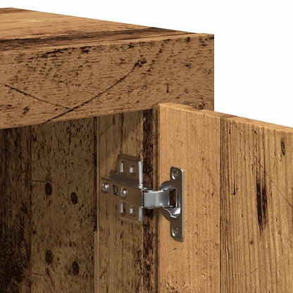 Skänk Åldrat Trä 92x35x75 cm