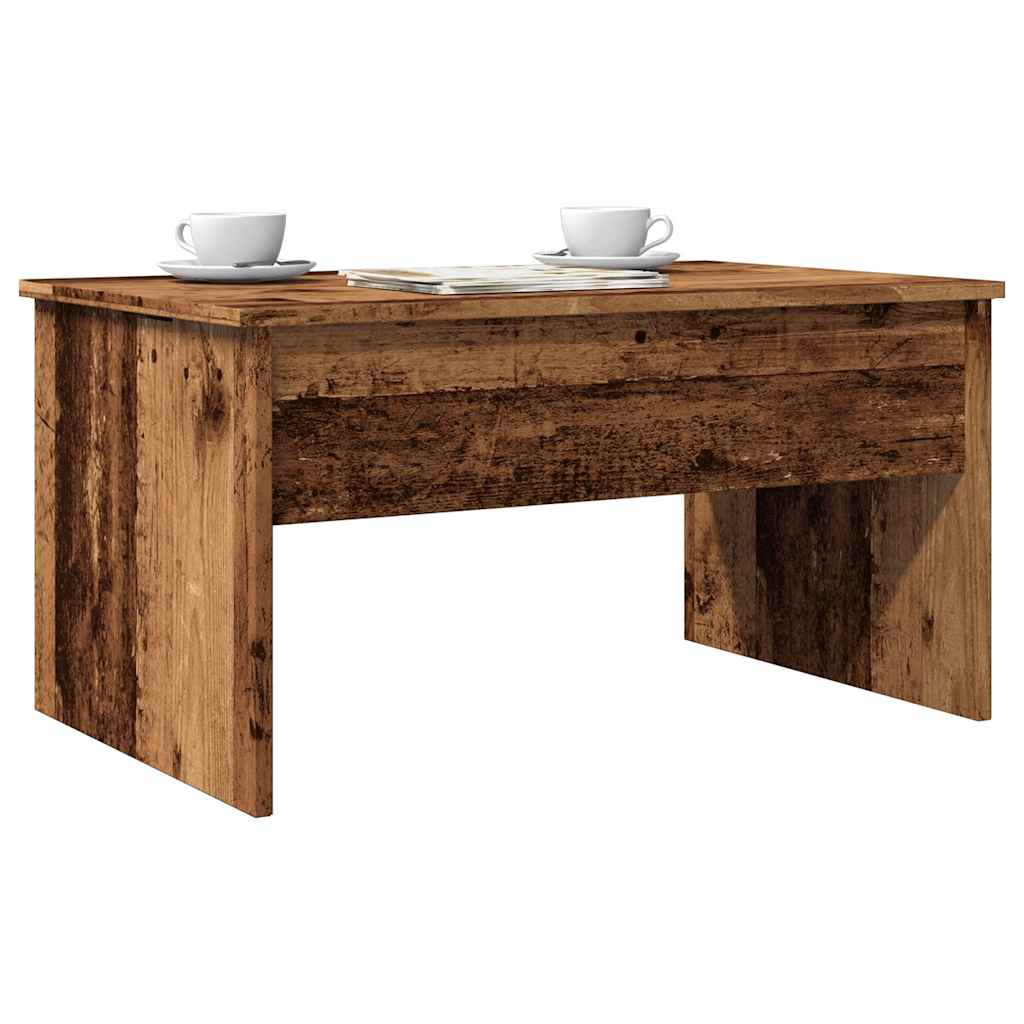 Soffbord åldrat trä 80x50,5x41,5 cm konstruerat trä