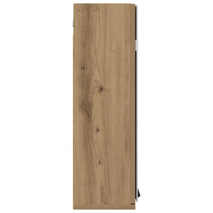 Badrumsspegel Spegelskåp Ek 64x20x66,5 cm