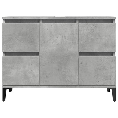 Badrumsunderskåp Betonggrå 80x33x60 cm