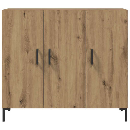 Skänk Brun Ek 90x34x80 cm