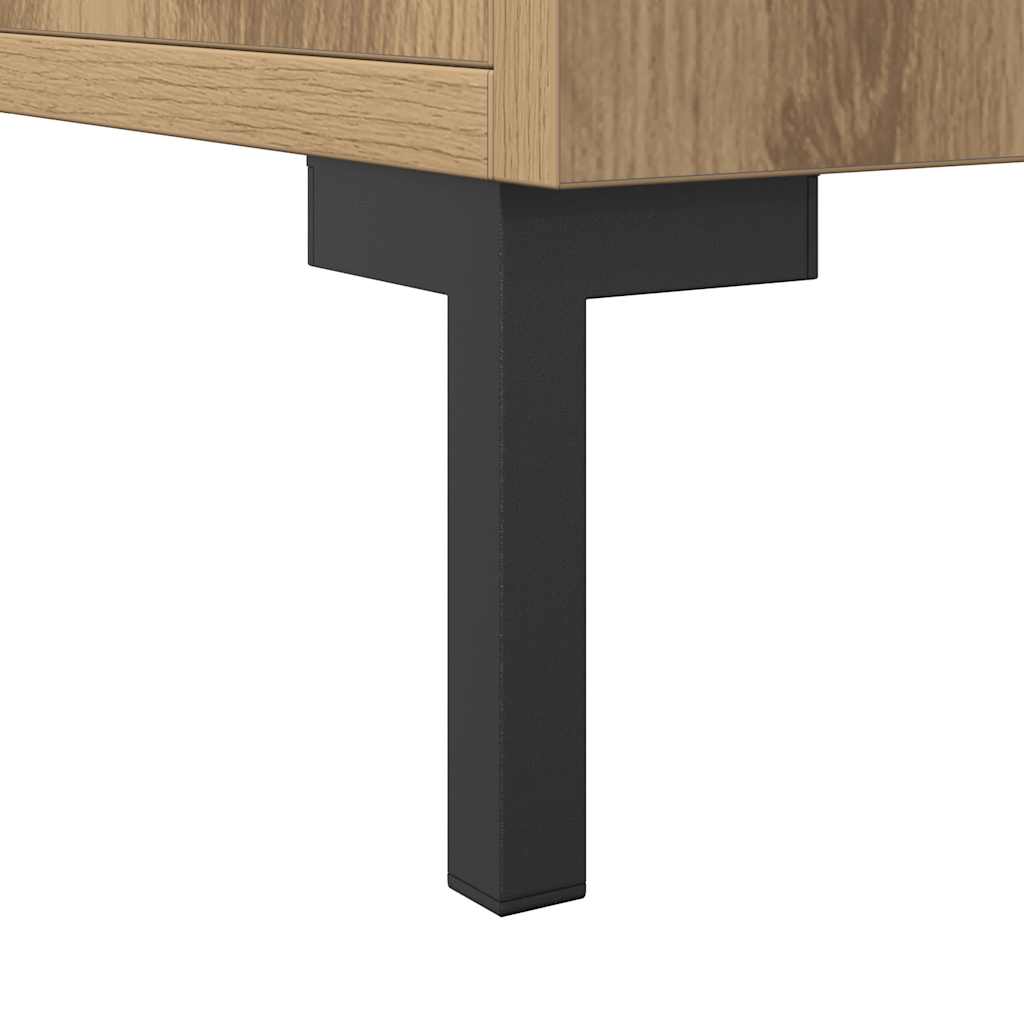 Skänk Brun Ek 90x34x80 cm