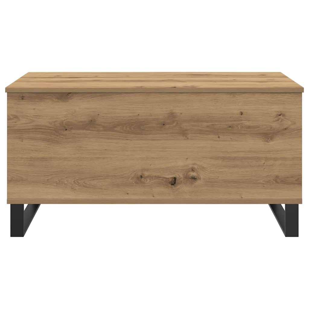 Soffbord artisan ek 90x44,5x45 cm konstruerat trä