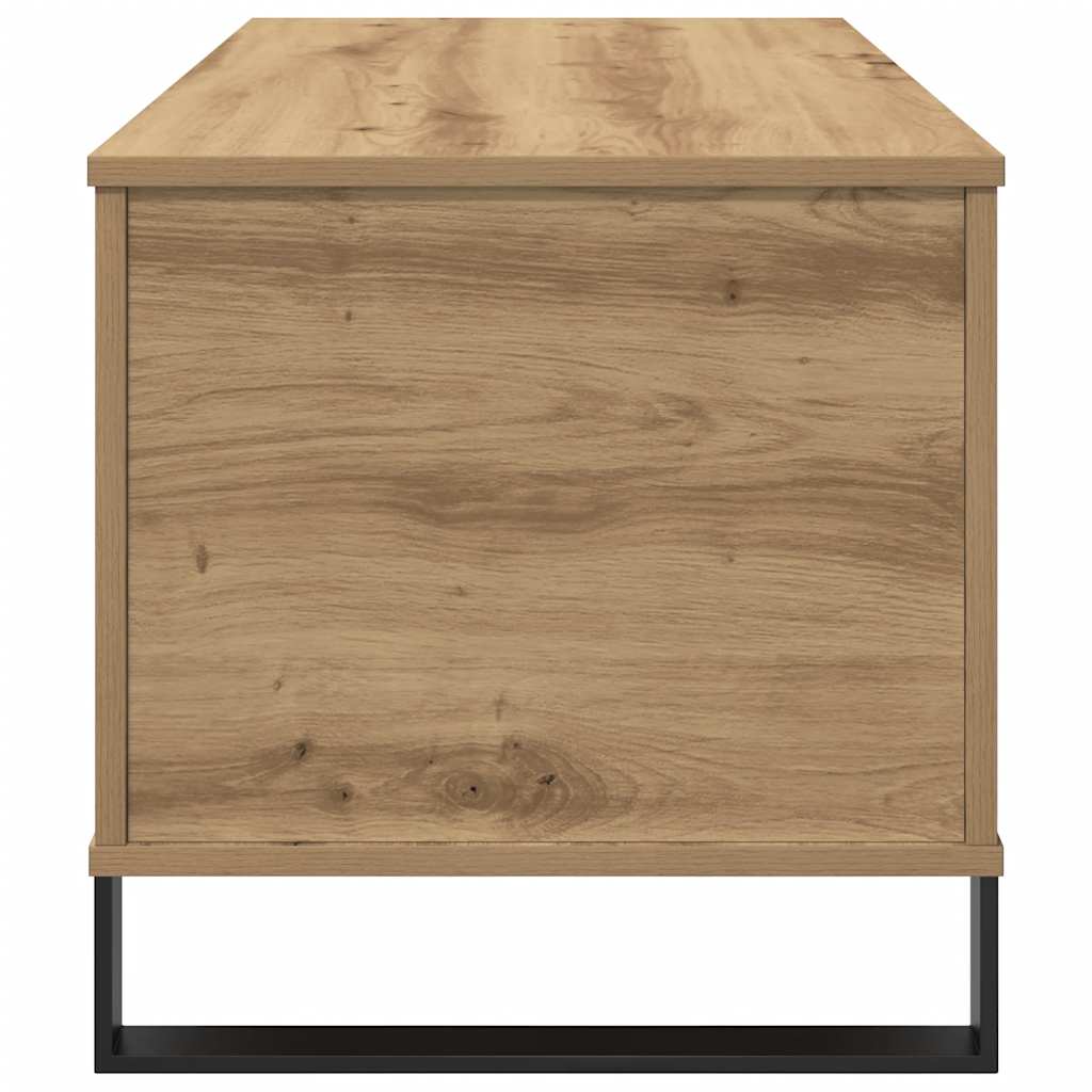 Soffbord artisan ek 90x44,5x45 cm konstruerat trä