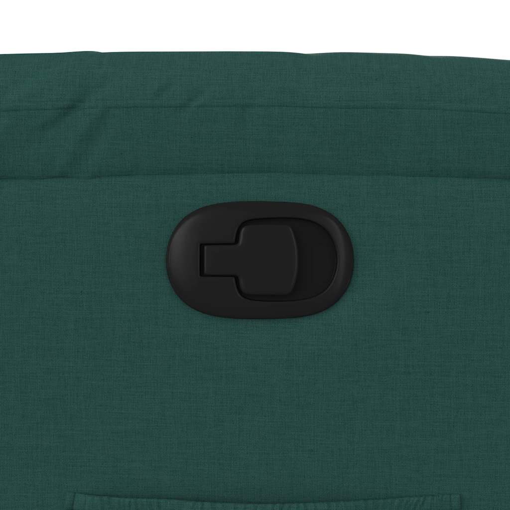 Fåtölj Grön Mörkgrön Reclinerfåtölj tyg