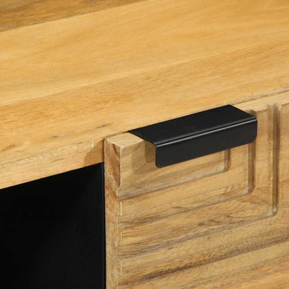 Soffbord Brun 80x50x40 cm mango i massivt trä