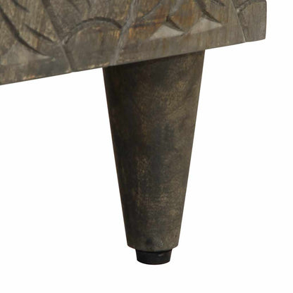 Skänk Trä 60x33x75 cm massivt mangoträ