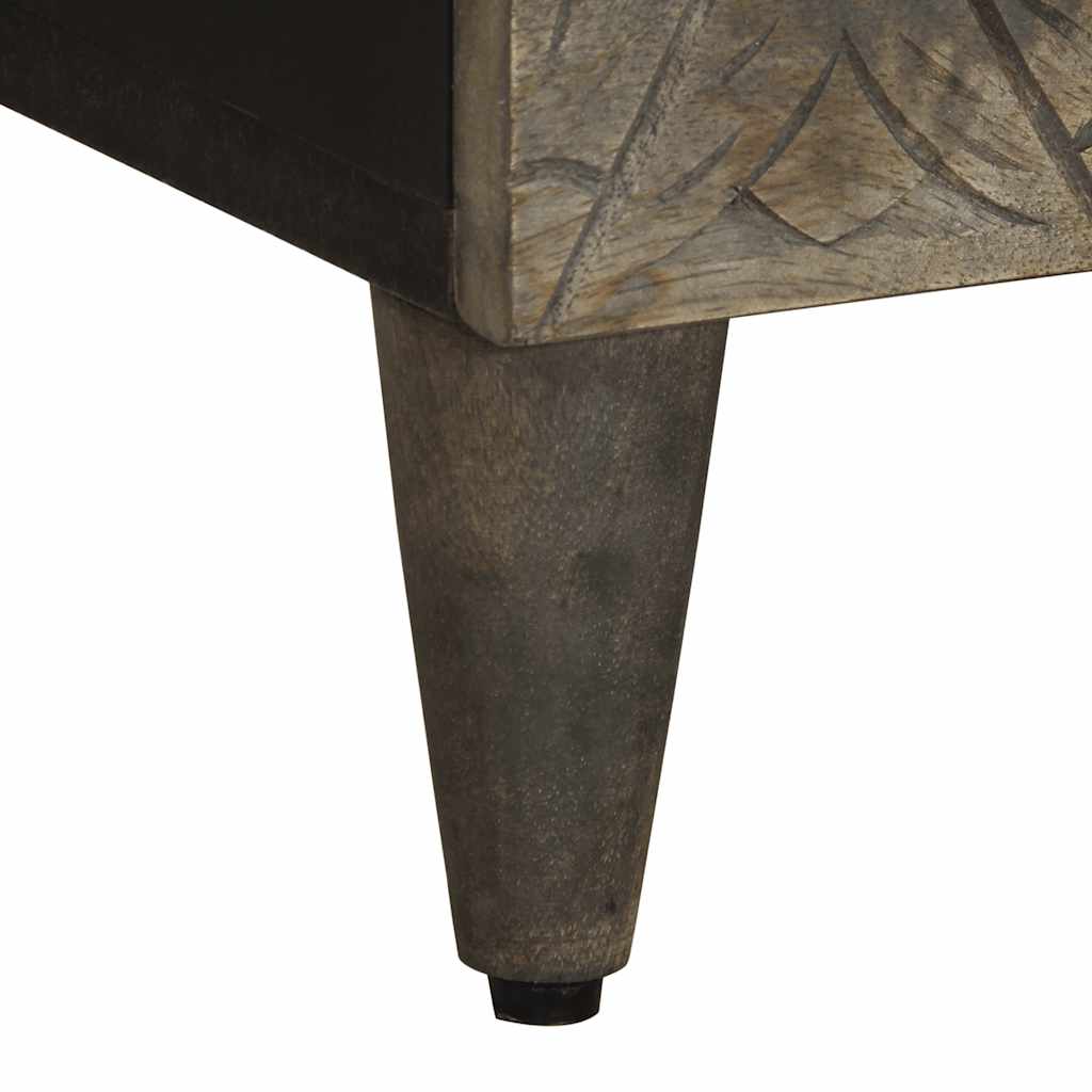 Skänk Trä 80x33x75 cm mango i massivt trä