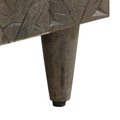 Skänk Trä 90x33x75 cm mango i massivt trä