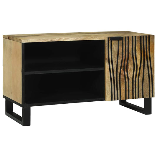 Byrå Brun 80 x 33 x 46 cm massivt mangoträ