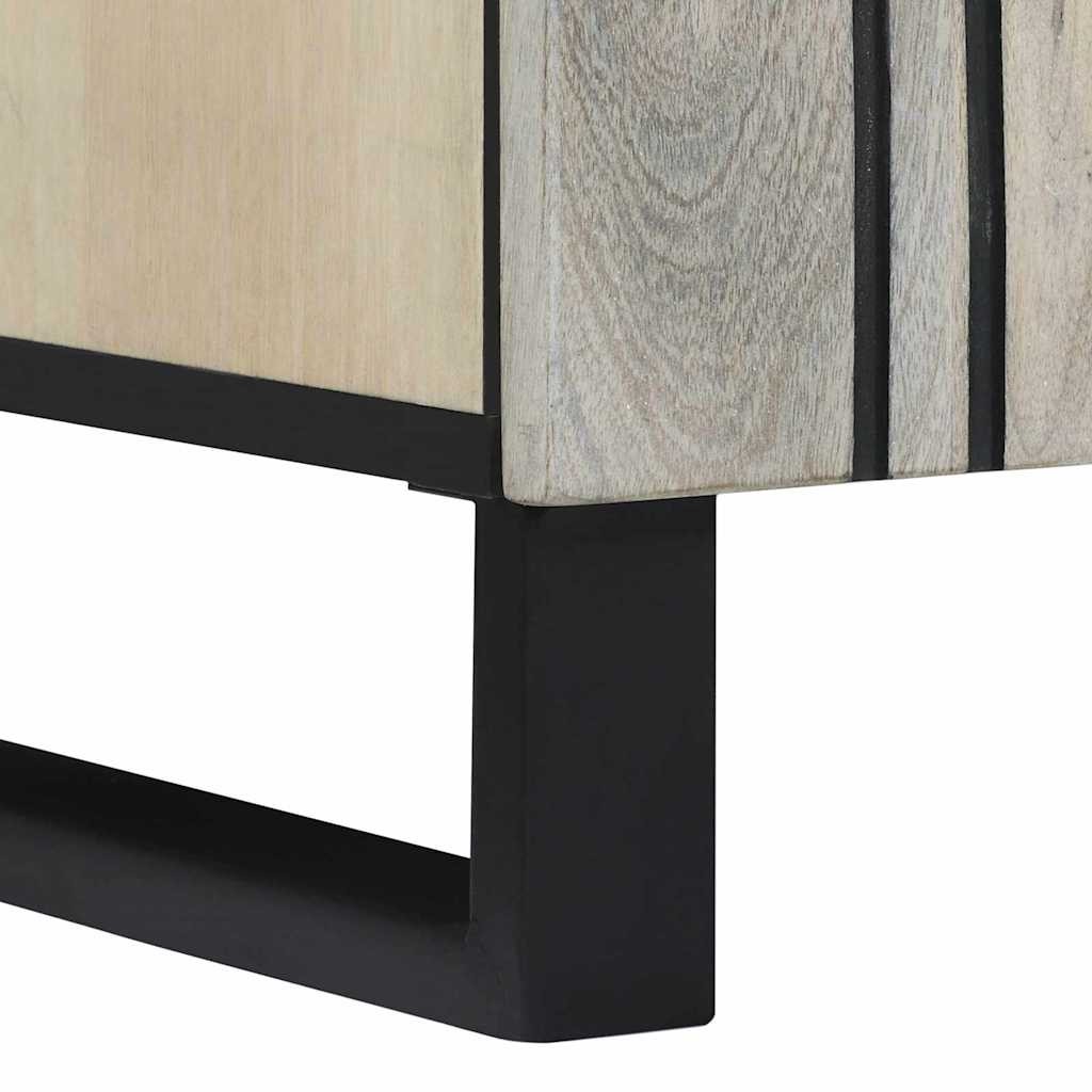 Diskbänksskåp med hylla med dörr Brun och svart 62 x 33 x 58 cm