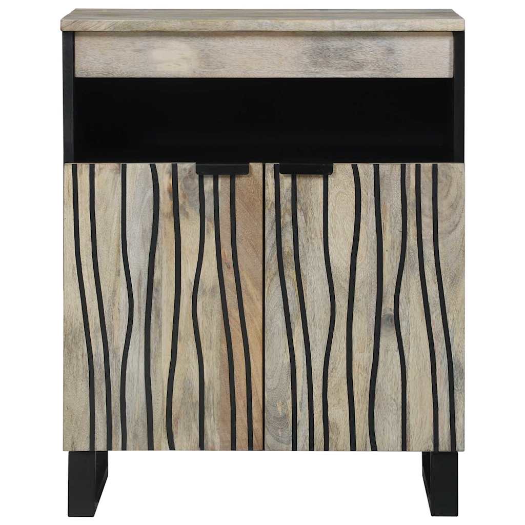 Medielagringsskåp och hyllor Vit och svart 60 x 33 x 75 cm