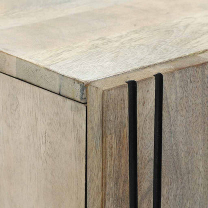 Medielagringsskåp och hyllor Vit och svart 60 x 33 x 100 cm