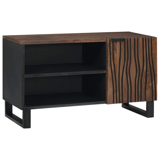 Byrå Brun 80 x 33 x 46 cm massivt mangoträ