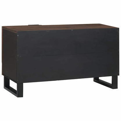 Byrå Brun 80 x 33 x 46 cm massivt mangoträ