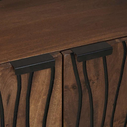 Medielagringsskåp och hyllor Brun 60 x 33.5 x 75 cm